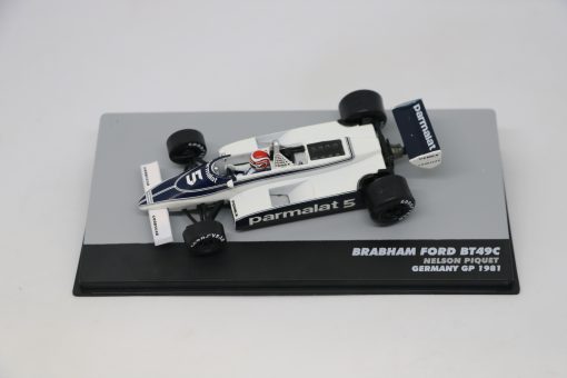 Altaya 143 Brabham Ford BT49C Nelson Piwuet 1981 N.5 Germany GP