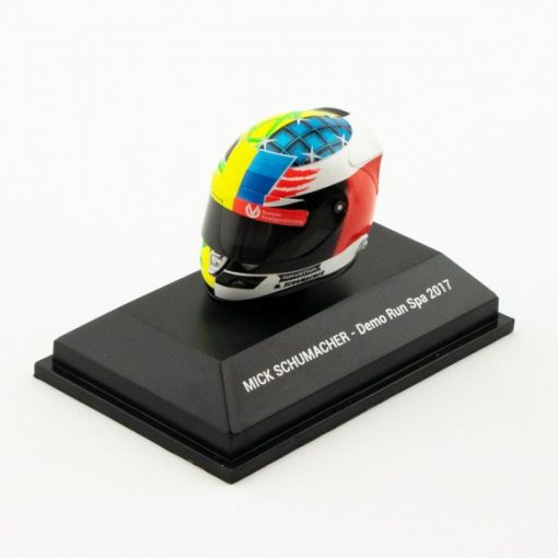 Mini Helmet 18 Mick Schumacher Belgium Gp 2017 3