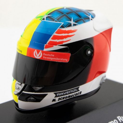 Mini Helmet 18 Mick Schumacher Belgium Gp 2017 4