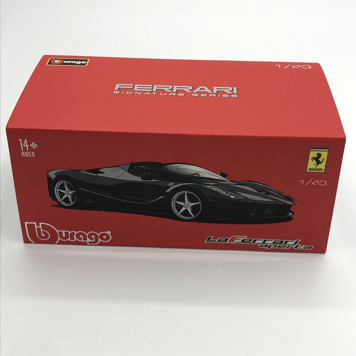 Modellino Bburago Signature Ferrari La Ferrari Aperta Black