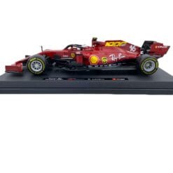 Alternative view of Bburago F1 model 1/18 Ferrari Racing SF1000 Tuscan GP 2020 #16 Leclerc