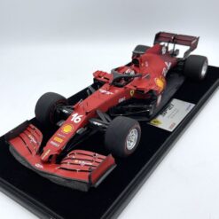 F1 model Looksmart 1/18 Ferrari SF21 No.16 Bahrain GP 2021 Charles Leclerc