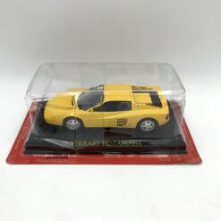 Model Car Atlas Ex Magazine 1/43 Ferrari Testarossa Yellow