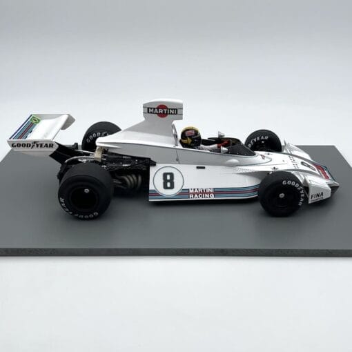 Model F1 Spark 1/18 Brabham BT44B Carlos Pace 1975 No.8 Winner