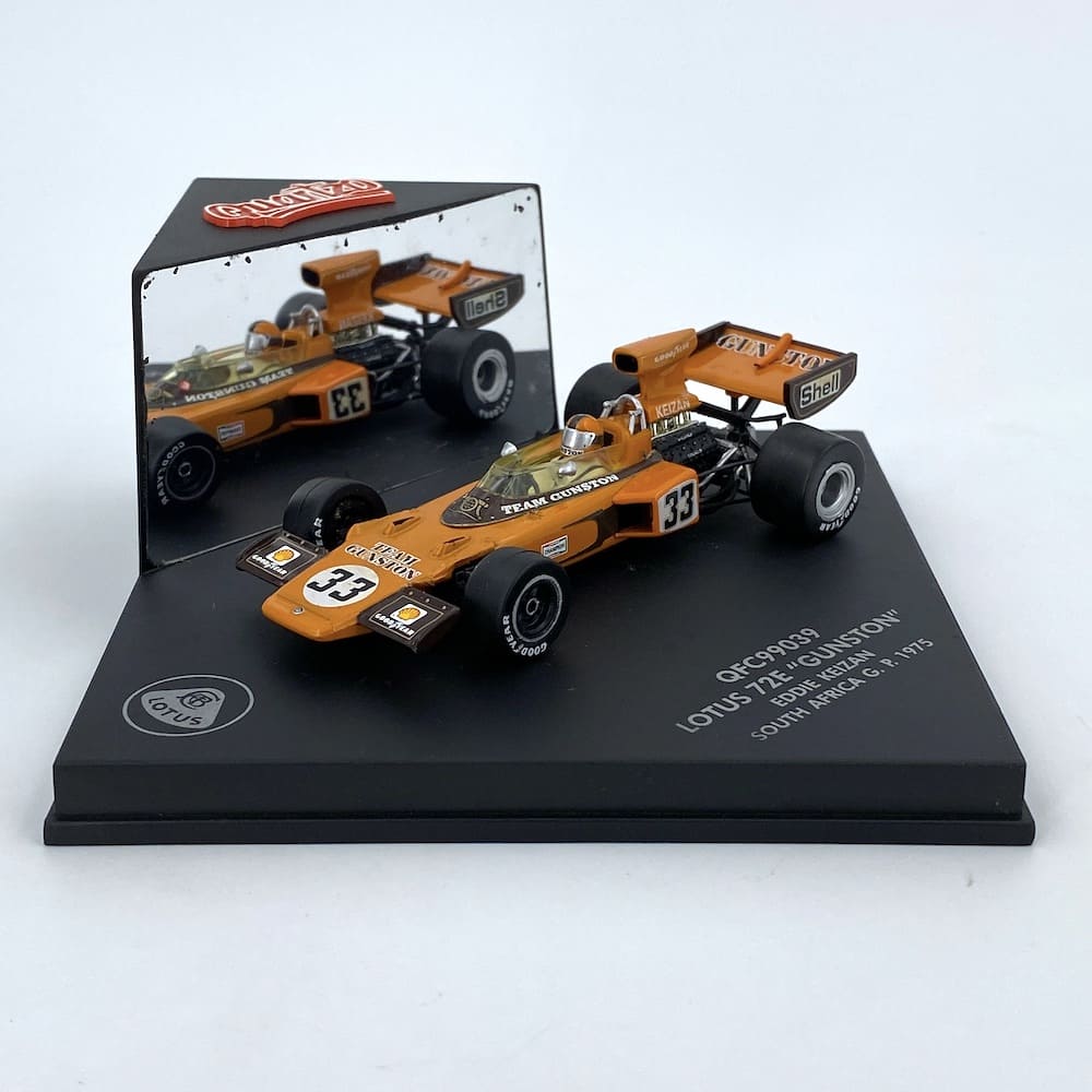 F1 Quartzo 1/43 model Lotus 72E 