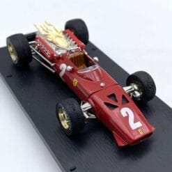 Alternative view of F1 model Brumm 1/43 Ferrari 312 F1 GP Italia 1967 #2 C. Amon