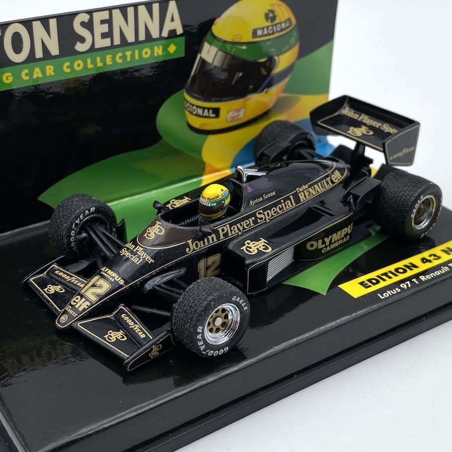 F1 model Minichamps 1/43 Lotus 97T Renault Turbo 1985 #12