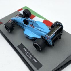 Alternative view of Model F1 Atlas Edicola 1/43 March Judd 881 1988 #16 I. Hair