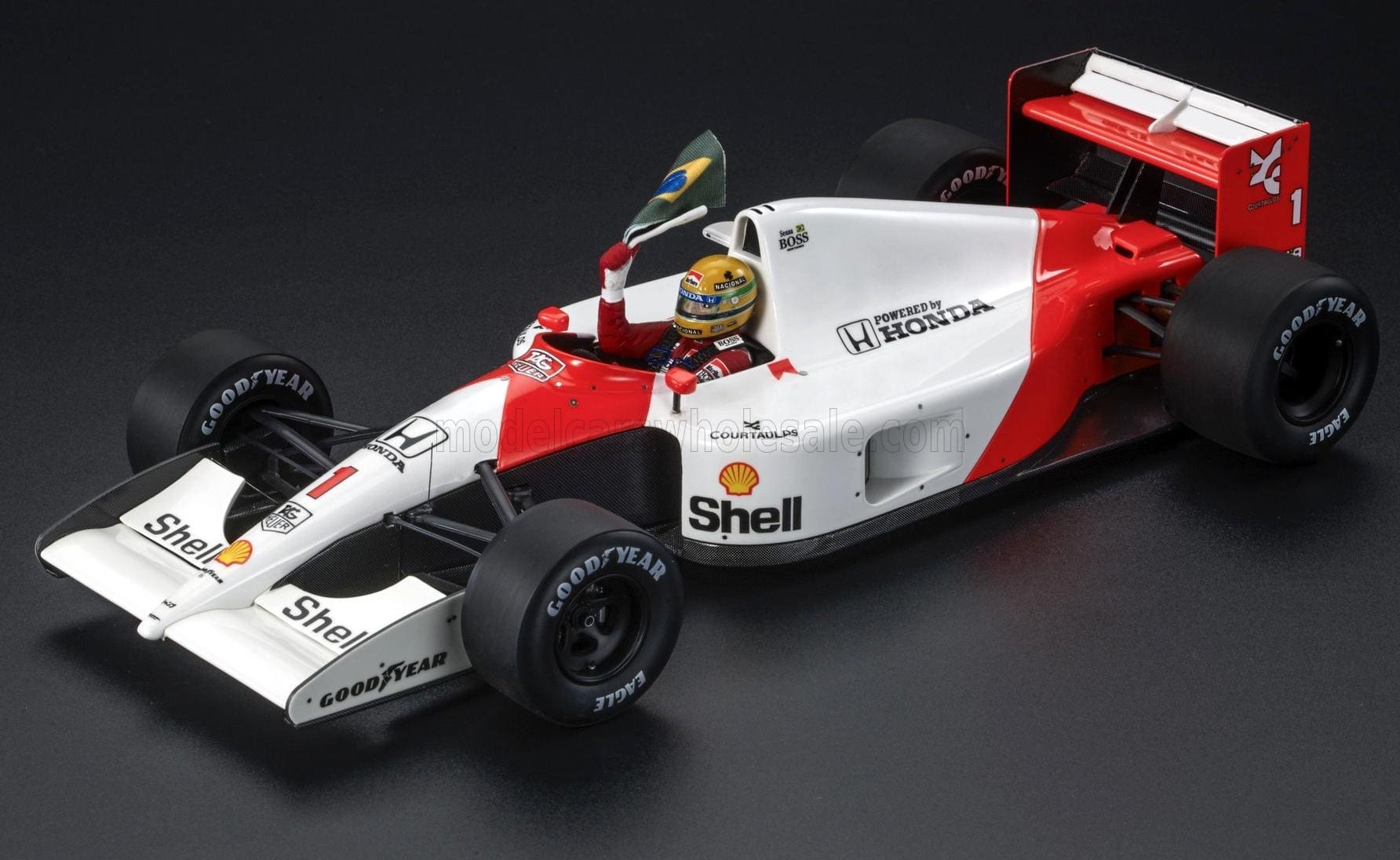 Mclaren F1 MP4/6 #1 Ayrton Senna 1991 World Champion 1:18 GP
