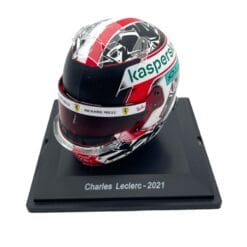 Mini Helmet Spark 1/5 Ferrari Charles Leclerc 2021