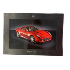 Official A4 size Ferrari photo "Ferrari 599 GTB"