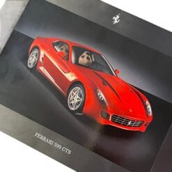 Alternative view of Official A4 size Ferrari photo "Ferrari 599 GTB"