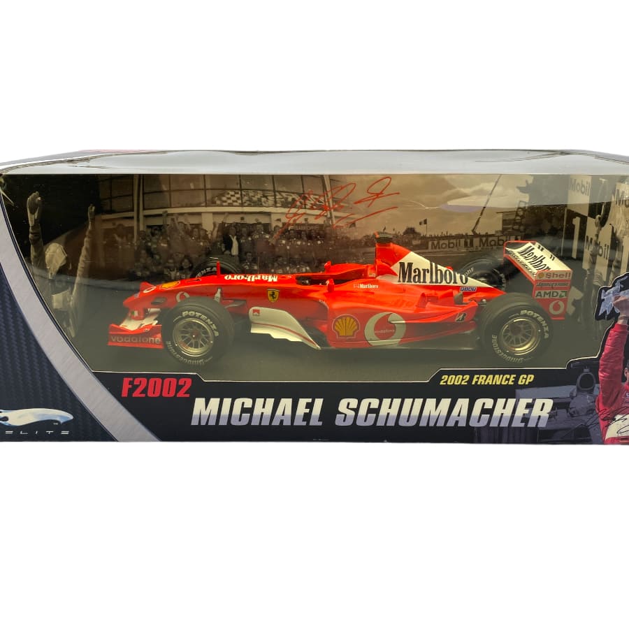 Hotwheels F1 model 1/18 Ferrari F2002 #1 M. Schumacher