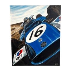 Enamel on canvas "Matra" 97x120cm