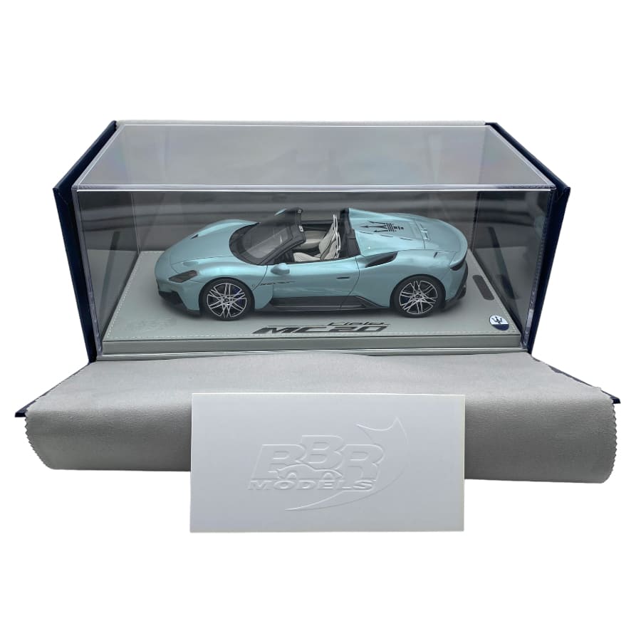 Model Car Bbr Models 1/18 Maserati MC20 Cielo Acqua Marina