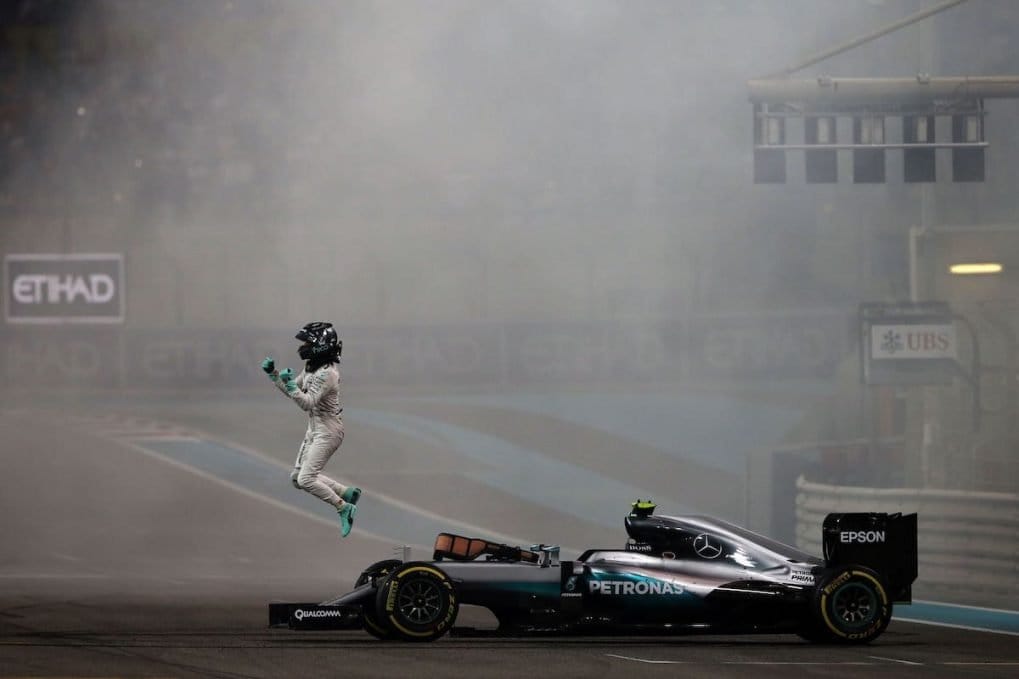 Nico Rosberg e campione del mondo