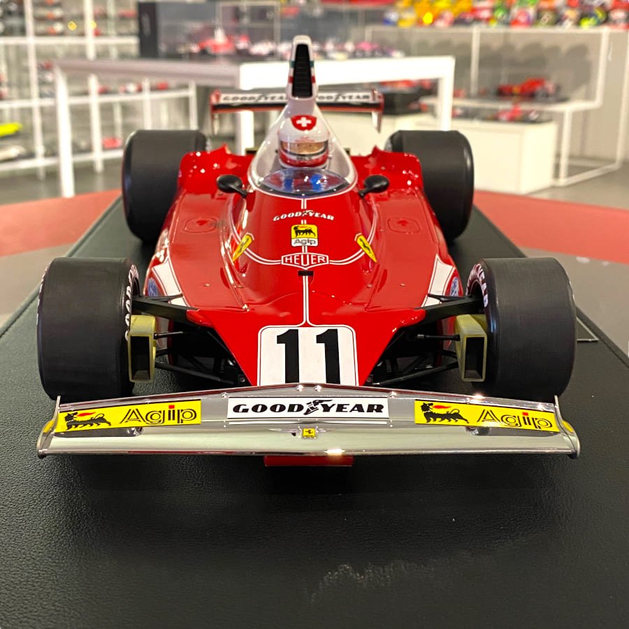 Modellino F1 GP Replicas 1/12 Ferrari 312 T Winner Italy GP Monza 1975 #11  w/driver C. Regazzoni | Motorsport Maranello