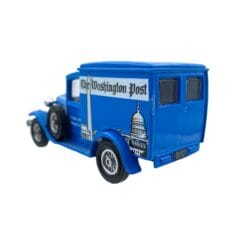 Alternative view of Matchbox 1/40 Ford Van Model A 1930 " The Washington Post" model van.