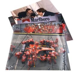 Scuderia Ferrari" photo set 30 x 20 cm