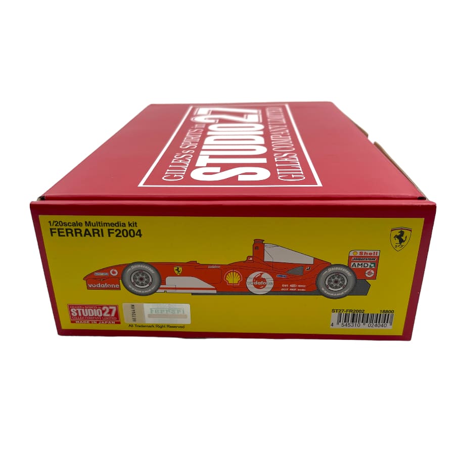 Studio 27 assembly kit 1/20 Ferrari F2004 | Motorsport Maranello Studio 27 assembly kit 1/20 Ferrari F2004 | Motorsport Maranello