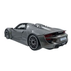 Alternative view of Model Car Bburago 1/24 Porsche 918 Spyder 2010 Grey