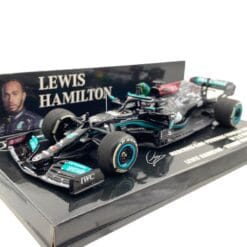 F1 Model Minichamps 1/43 Mercedes AMG F1 Team W12 E-Performance Winner Brazilian GP 2021 #44 L. Hamilton