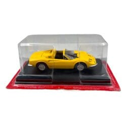 Alternative view of Model Car Atlas Ex Magazine 1/43 Ferrari Dino 246 GTS yellow