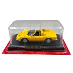 Model Car Atlas Ex Magazine 1/43 Ferrari Dino 246 GTS yellow