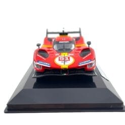 Alternative view of Model Car Bburago 1/43 Ferrari 499P 2023 Winner 24h Le Mans #51 Calado-Giovinazzi-Pierguidi