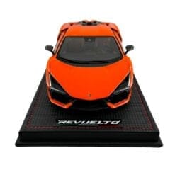 Alternative view of Model Car Mr Models 1/18 Lamborghini Revuelto Orange Apodis ltd