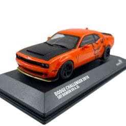 Solido Car Model 1/43 Dodge Challenger SRT Demon Orange 2018