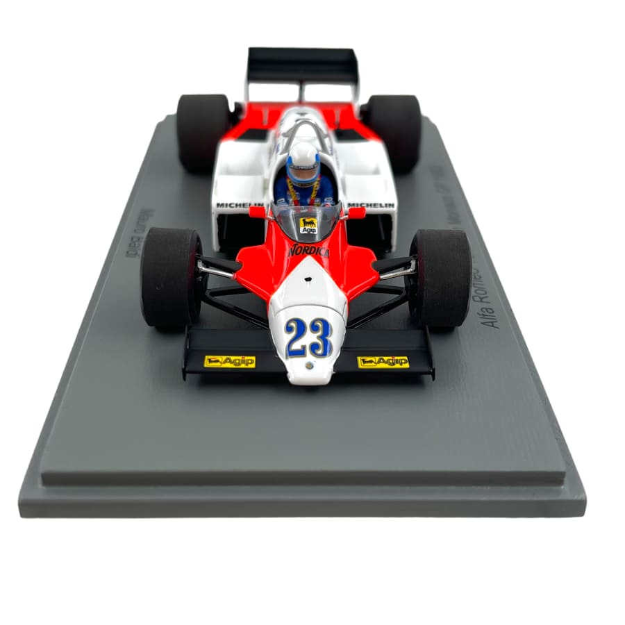Spark 1:43 Mauro Baldi Alfa Romeo 183T #23 6th Monaco GP