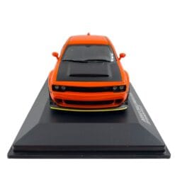 Alternative view of Solido Car Model 1/43 Dodge Challenger SRT Demon Orange 2018