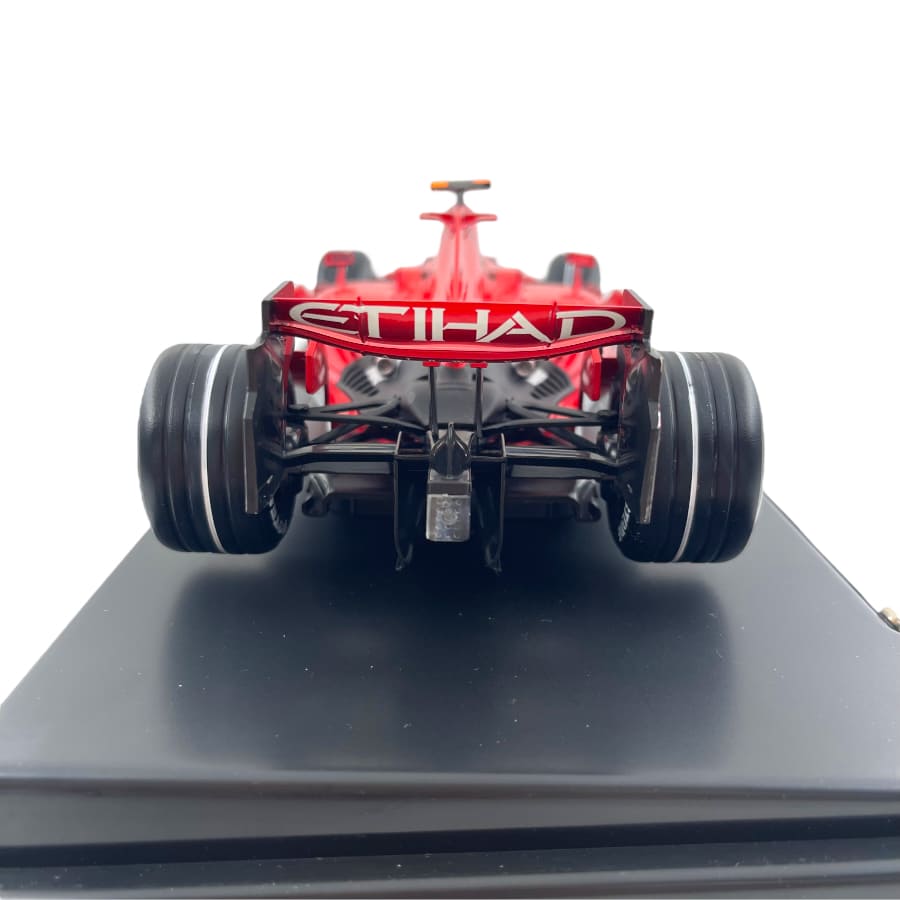 Hotwheels F1 model 1/18 Ferrari F2008 Hat Trick Spanish GP