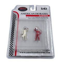 Action Figure American Diorama 1/43 Racing Legend 2000's Set Of 2