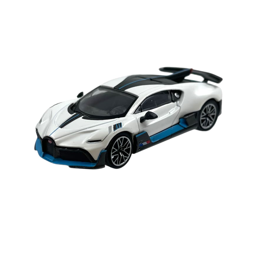 Model Car MiniGT 1/64 Bugatti Divo white | Motorsport Maranello