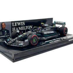 F1 model Minichamps 1/43 Mercedes W14 F1 2nd Spanish Gp L.Hamilton #44