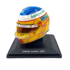 Mini Helmet F1 Spark 1/5 Scuderia Ferrari Charles Leclerc 2021 France Gp.