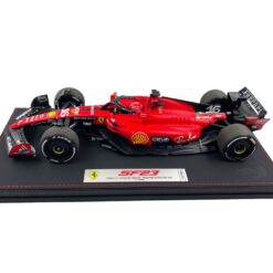 Alternative view of F1 BBR Models 1/18 Ferrari SF-23 Singapore Gp 2023 Charles Leclerc #16