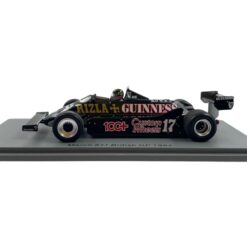 Alternative view of Model F1 Spark 1/43 March 811 British GP 1981 #17 D. Daly