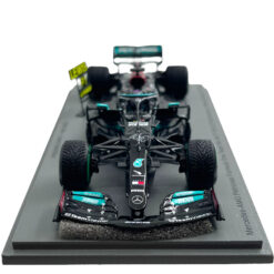 Alternative view of F1 model Spark 1/43 Mercedes AMG W12 E Performance Petronas Team L. Hamilton #44 Winner Russian GP 2021