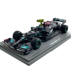 F1 model Spark 1/43 Mercedes AMG W12 E Performance Petronas Team L. Hamilton #44 Winner Russian GP 2021