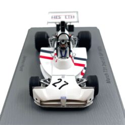 Alternative view of Model F1 Spark 1/43 March 731 J. Hunt #27 US GP 1973