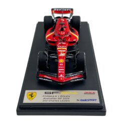 Alternative view of F1 model Looksmart 1/43 Scuderia Ferrari SF-24 No.16 Australian Gp 2024 Charles Leclerc #16