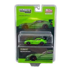 Model Tarmac Car 1/64 Dodge Viper ACR Extreme Green