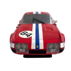 Alternative view of Model Car Kyosho 1/18 Ferrari 365 GTB/4 #64 24h Daytona 1977