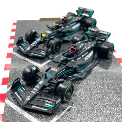 Set Model F1 Bburago 1/43 Mercedes AMG W14 E Performance L. Hamilton #44-G. Russell #63