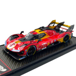 BBR Models 1/43 Ferrari 499P Pier Guidi-Calado-Giovinazzi #51 3rd Le Mans 2024 Limited Edition Car Model