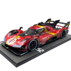 Model Car BBR Models 1/12 Ferrari 499P Pier Guidi-Calado-Giovinazzi #51 Winner Le Mans 2023 Dirty Version Ltd
