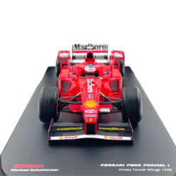 Alternative view of Model F1 Werk83 1/18 Ferrari F300 2nd Imola Gp with Tower Wings 1998 #3 M. Schumacher